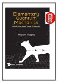 Elementary Quantum Mechanics with Problems and Solutions &lpar;2025 &ndash; Stephen Wiggins&rpar; &vert; Complete Solutions PDF