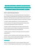 ISSA FINAL EXAM PAGE 1 2026&sol;2027 &vert; Complete Solutions with Verified Answers &vert; ISSA Certified Personal Trainer &vert; Final Exam Blueprint Aligned &vert; Pass Guaranteed - A&plus; Graded