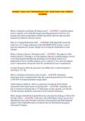 &lpar;NEWEST 2026&rpar; PJM TRANSMISSION TEST QUESTIONS AND CORRECT ANSWERS