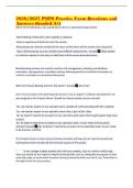 2026&sol;2027 PSPO Practice Exam Questions and Answers &lpar;Graded A&plus;&rpar;