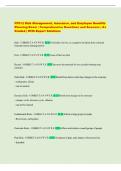 FP512 Risk Management&comma; Insurance&comma; and Employee Benefits  Planning Exam &vert; Comprehensive Questions and Answers &vert; A&plus;  Graded &vert; With Expert Solutions