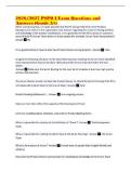 2026&sol;2027 PSPO I Exam Questions and Answers &lpar;Grade A&plus;&rpar;