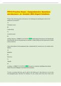 FP512 Practice Exam &vert; Comprehensive Questions  and Answers &vert; A&plus; Graded &vert; With Expert Solutions 