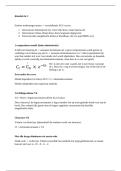 kinetiek ba105 H1 tm H5 samenvatting en uitleg pandit&sol; hoorcolleges