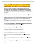 2026&sol;2027 PSPO I&comma; PSM I E PSPO I EXAM QUESTIONS AND ANSWERS &lpar;GRADED A&plus;&rpar;