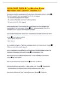 2026&sol;2027 PSPO I Certification Exam Questions and Answers &lpar;Graded A&plus;&rpar;