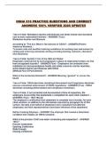 OSHA 510 PRACTICE QUESTIONS AND CORRECT ANSWERS 100&percnt; VERIFIED 2026 UPDATE&excl;&excl;