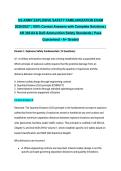 US ARMY EXPLOSIVE SAFETY FAMILIARIZATION EXAM 2026&sol;2027 &vert; 100&percnt; Correct Answers with Complete Solutions &vert; AR 385-64 & DoD Ammunition Safety Standards &vert; Pass Guaranteed - A&plus; Graded
