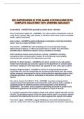 S95 &lpar;SUPERVISI&Oacute;N OF FIRE ALARM SYSTEM&rpar; EXAM WITH COMPLETE SOLUTIONS 100&percnt; VERIFIED 2026-2027&excl;&excl;