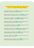 Package deal &colon;&colon;&colon; NCIA Exams Questions and Answers &vert; 2026&sol;2027