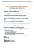 NHIE ELECTRICAL SYSTEM EXAM QUESTIONS AND CORRECT ANSWERS 2026 UPDATE&excl;&excl;