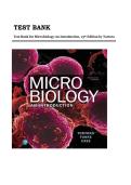 Microbiology&colon; An Introduction 13th Edition by Gerard Tortora Test Bank &vert;ISBN&colon; 9780134605180&vert; Guide A&plus;