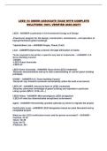 LEED V4 GREEN ASSOCIATE EXAM WITH COMPLETE SOLUTIONS 100&percnt; VERIFIED 2026-2027&excl;&excl;