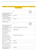 nightingale anatomy final Exam &vert; Questions and Answers &vert; A&plus; Graded &vert; With   Expert Solutions
