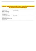 Anatomy &lpar;Nightingale College&rpar; Exam &vert; Questions and Answers &vert;  A&plus; Graded &vert; With  Expert Solutions