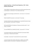 Inspector Exam Prep 1 &ndash; Civil and Structural Engineering &ndash; 2026 &ndash; Practice Questions and Study Guide