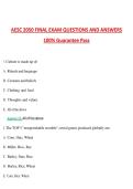 AESC 2050 Final Exam 2026 &vert; Complete Questions and Guide Answers&comma; 100&percnt; Verified Graded A&plus;