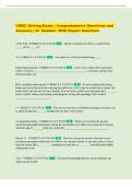 CMSC Driving Exam &vert; Comprehensive Questions and  Answers &vert; A&plus; Graded &vert; With Expert Solutions 