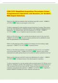 CON 2370  Exam Package &vert; Comprehensive Questions and Answers &vert; 2026&sol;2027