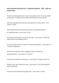 Home Inspection Final Exam Part 5 &ndash; Residential Inspection &ndash; 2026 &ndash; Study and Practice Guide
