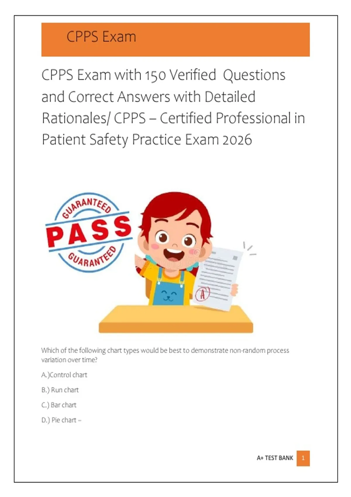 CPPS Exam with 150 Verified Questions and Correct Answers with Detailed ...