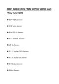 TM111 TMA02 2026 FINAL REVIEW NOTES AND PRACTICE ITEMS