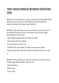 TM111 TMA02 BUNDLED REVISION QUESTIONS 2026