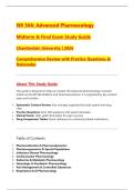 NR 566&colon; Advanced Pharmacology  Midterm & Final Exam Study Guide  Chamberlain University &vert; 2026  Comprehensive Review with Practice Questions &  Rationales