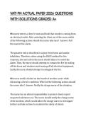 VATI PN ACTUAL PAPER 2026 QUESTIONS WITH SOLUTIONS GRADED A&plus;