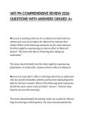 VATI PN COMPREHENSIVE REVIEW 2026 QUESTIONS WITH ANSWERS GRADED A&plus;