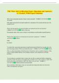 NSC First Aid Certification Exam &vert; Questions and Answers &vert; A&plus; Graded &vert; With Expert Solutions