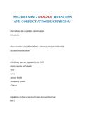  NSG 318 EXAM 2 &lpar;2026-2027&rpar; QUESTIONS AND CORRECT ANSWERS GRADED A&plus;