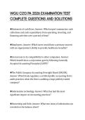 WGU C213 PA 2026 EXAMINATION TEST COMPLETE QUESTIONS AND SOLUTIONS
