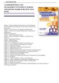 Test Bank for Leadership Roles and Management Functions in Nursing 10th Edition by Bessie L Marquis & Carol Huston Chapter 1-25&vert;Complete Guide A&plus;