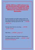 NAPSRx CNPR Exam Study Guide&colon; Practice Questions & Answers &vert; Pharmaceutical Sales Certification