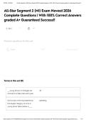 All-Star Segment 2 &lpar;MI&rpar; Exam Newest 2026 Complete Questions &vert; With 100&percnt; Correct Answers graded A&plus; Guaranteed Success&excl;&excl;