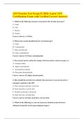 AST Practice Test Exam &num;1 2026 - Latest AST Certification Exam with Verified Correct Answers