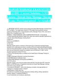 HAWAII MASSAGE EXAM STUDY GUIDE &vert; Correct Solutions &vert; LMT License &vert; Hawaii State Massage Therapy Exam &vert; Pass Guaranteed - A&plus; Graded