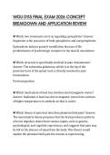 WGU D115 FINAL EXAM 2026 CONCEPT BREAKDOWN AND APPLICATION REVIEW