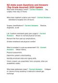 NZ state exam Questions and Answers &lpar;Top Grade Assured&rpar; 2026 Update&period;