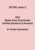 BY124L Exam 2 Study Guide &vert; Biology Lab Prep 2026