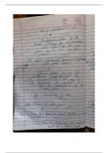 Class notes Social Science  