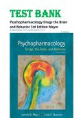 Test Bank For Psychopharmacology Drugs the Brain and Behavior 3rd Edition by Jerrold S&period; Meyer &lpar;Author&rpar;&comma; Linda F&period; Quenzer &lpar;Author&rpar;&period; ISBN &colon;978-1605355559&period;