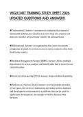 WGU D417 TRAINING STUDY SHEET 2026 UPDATED QUESTIONS AND ANSWERS
