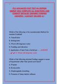 ITLS Advanced Post Test 2026 &vert; 9th Edition Practice Questions & Answers