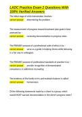 LADC Practice Exam 2 Questions With 100- Verified Answers&period;docx
