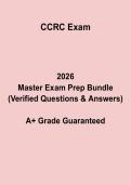 CCRC Exam Study Guide &vert; Clinical Research Coordinator Prep 2026
