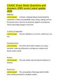 CAADC Exam Study Questions and Answers 100- score Latest update 2026&period;docx