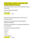 CADC Ethics Practice Test Exam with Verified Detailed Answers&period;docx