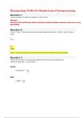 Pharmacology NURS 251 Module Exam 4 Portage learning Questions and Answer &sol; 2 exam version include